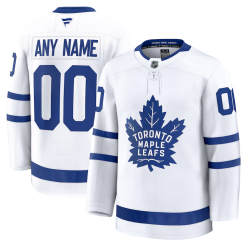 Maillot Toronto Maple Leafs Fanatics Extérieur Premium Personnalisé Blanc