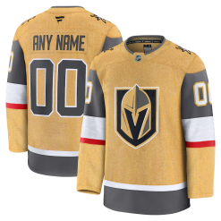 Maillot Vegas Golden Knights Fanatics Extérieur Premium Personnalisé Or