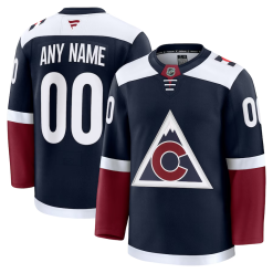 Maillot Hockey Colorado Avalanche Fanatics Alternate Premium Personnalisable Navy